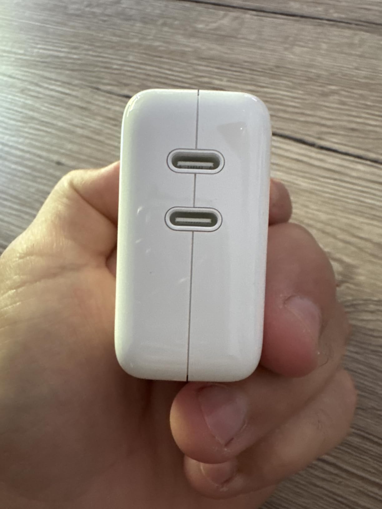 Apple alimentatore 35W doppia USB-C caricatore