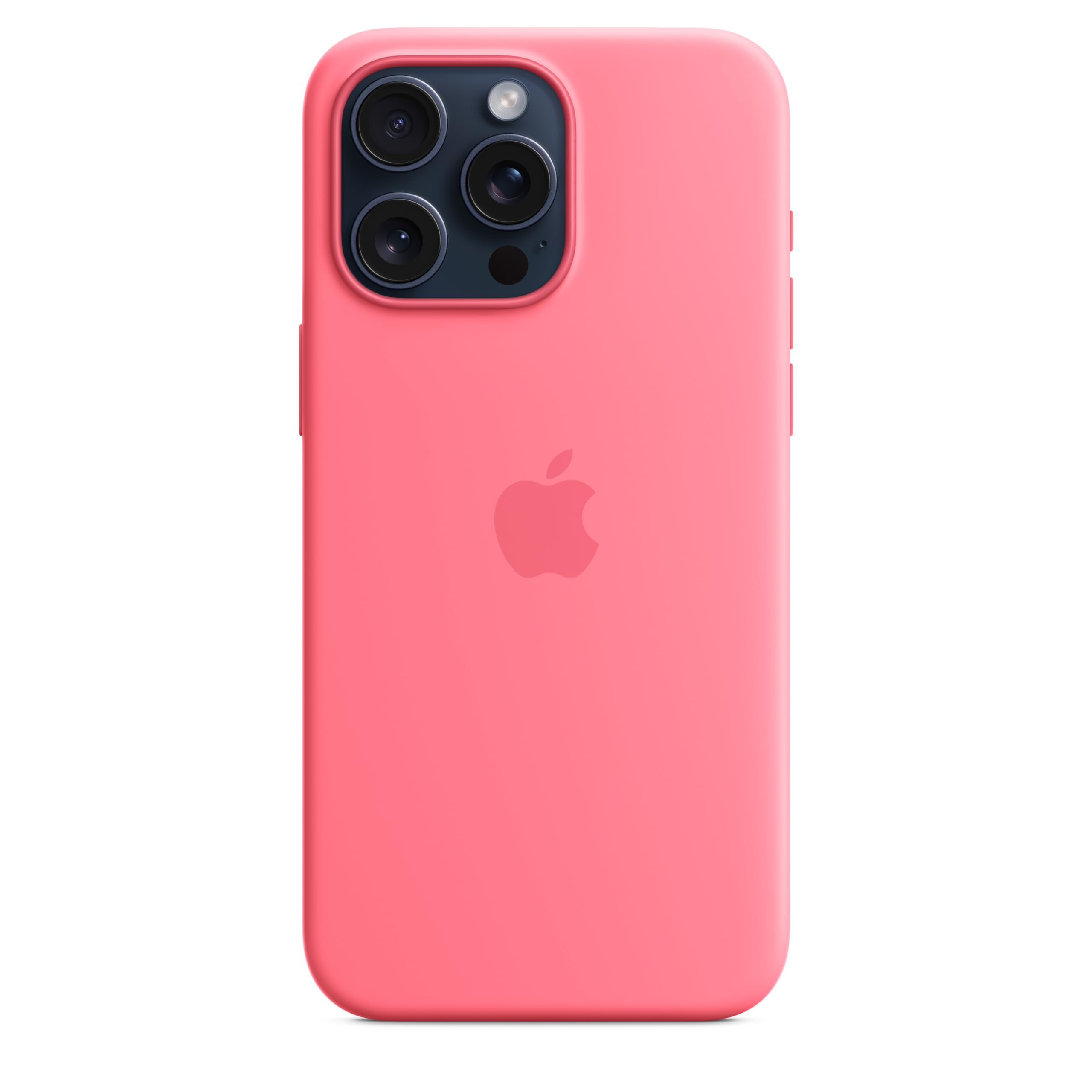 Apple iPhone 15 Pro Max custodia silicone Rosa MagSafe