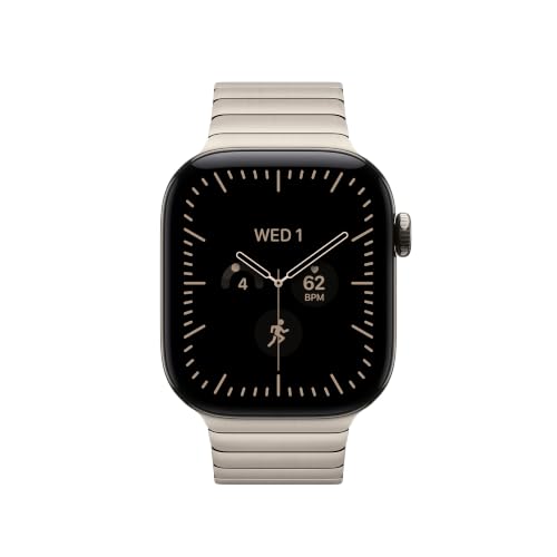 Apple Watch cinturino maglie 42mm acciaio naturale