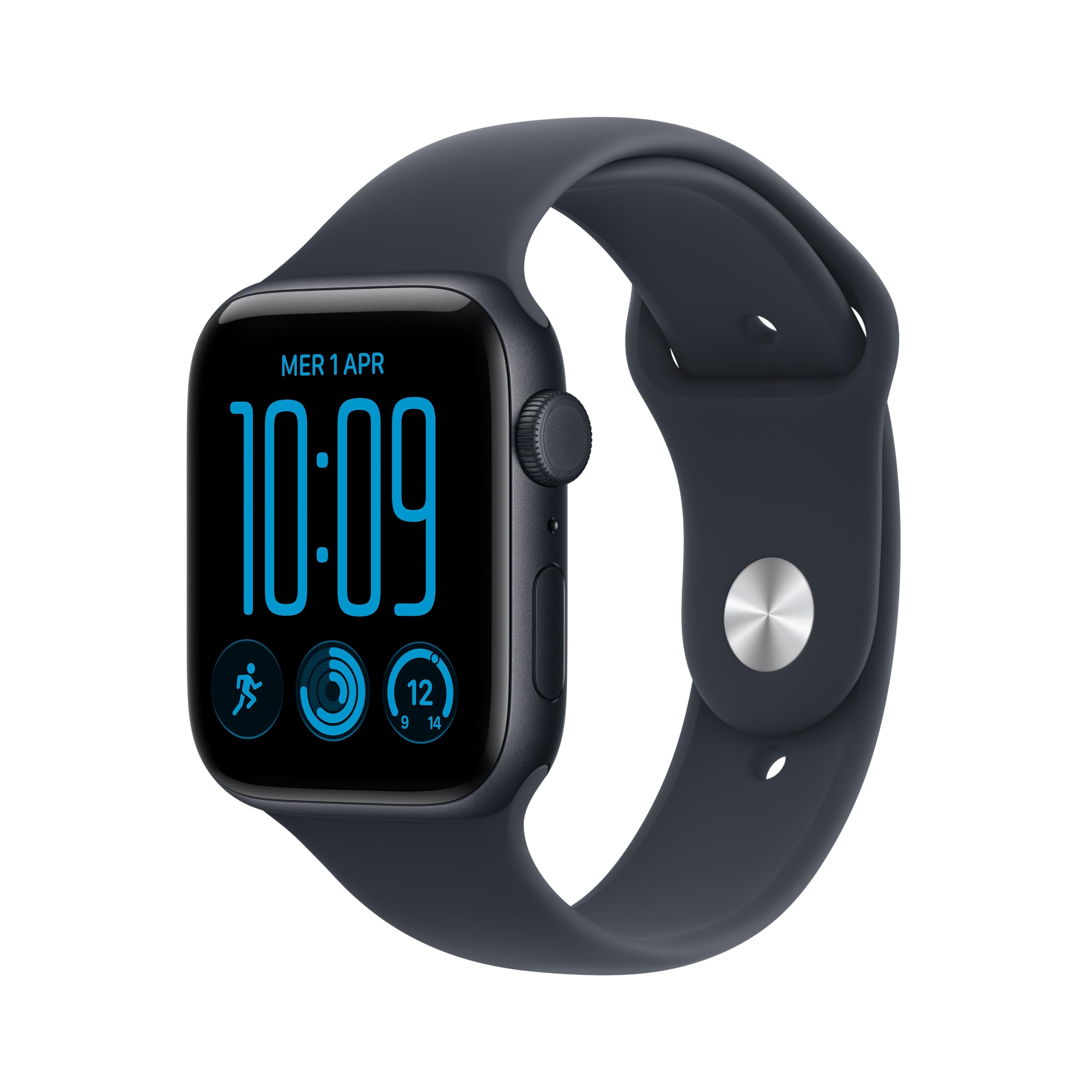 Apple Watch SE 3 44mm smartwatch GPS mezzanotte M/L