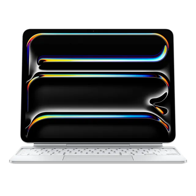 Apple Magic Keyboard iPad Pro 13 M4 tastiera italiano bianco trackpad