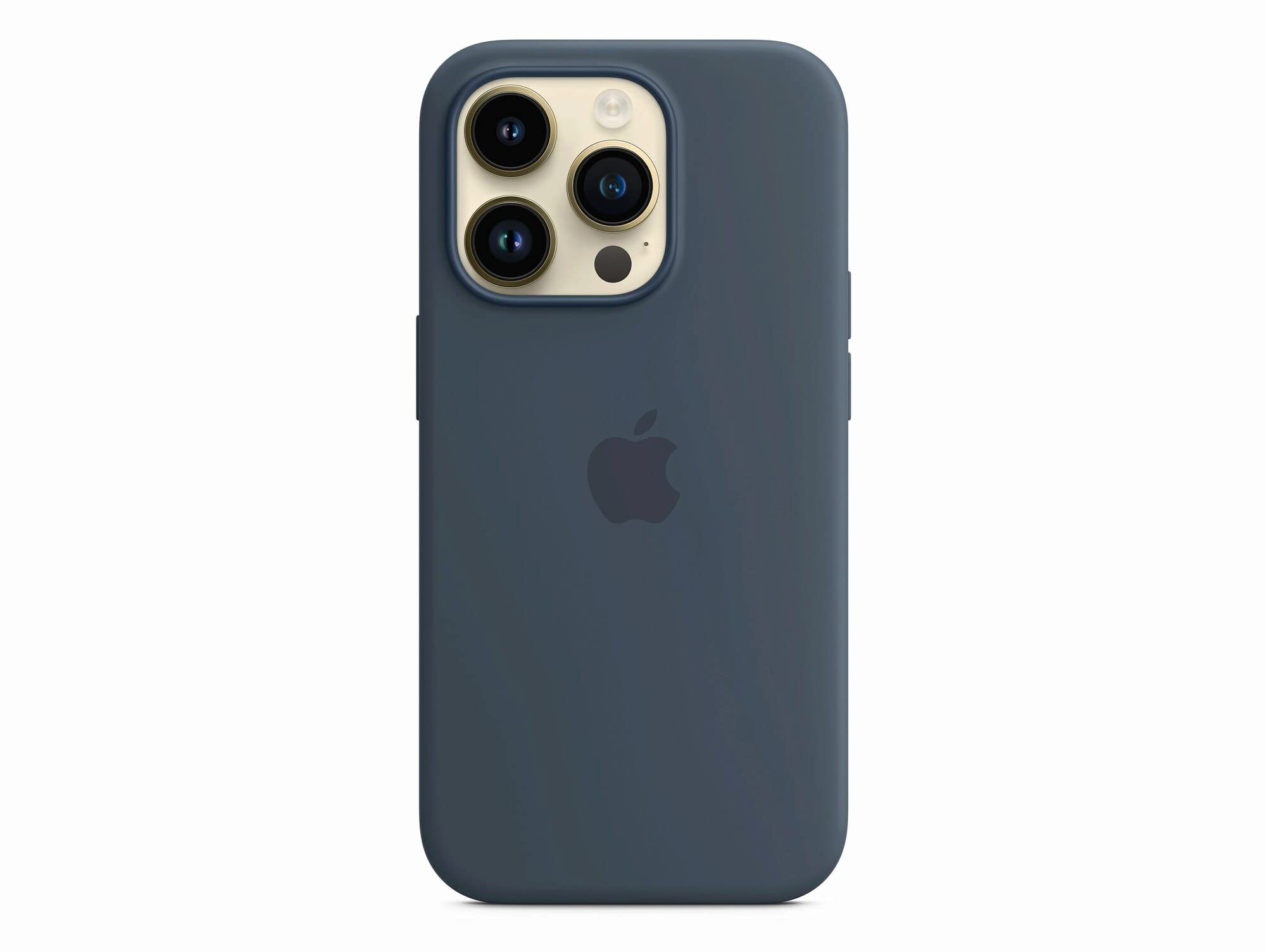 Apple iPhone 14 Pro custodia silicone MagSafe Blu tempesta