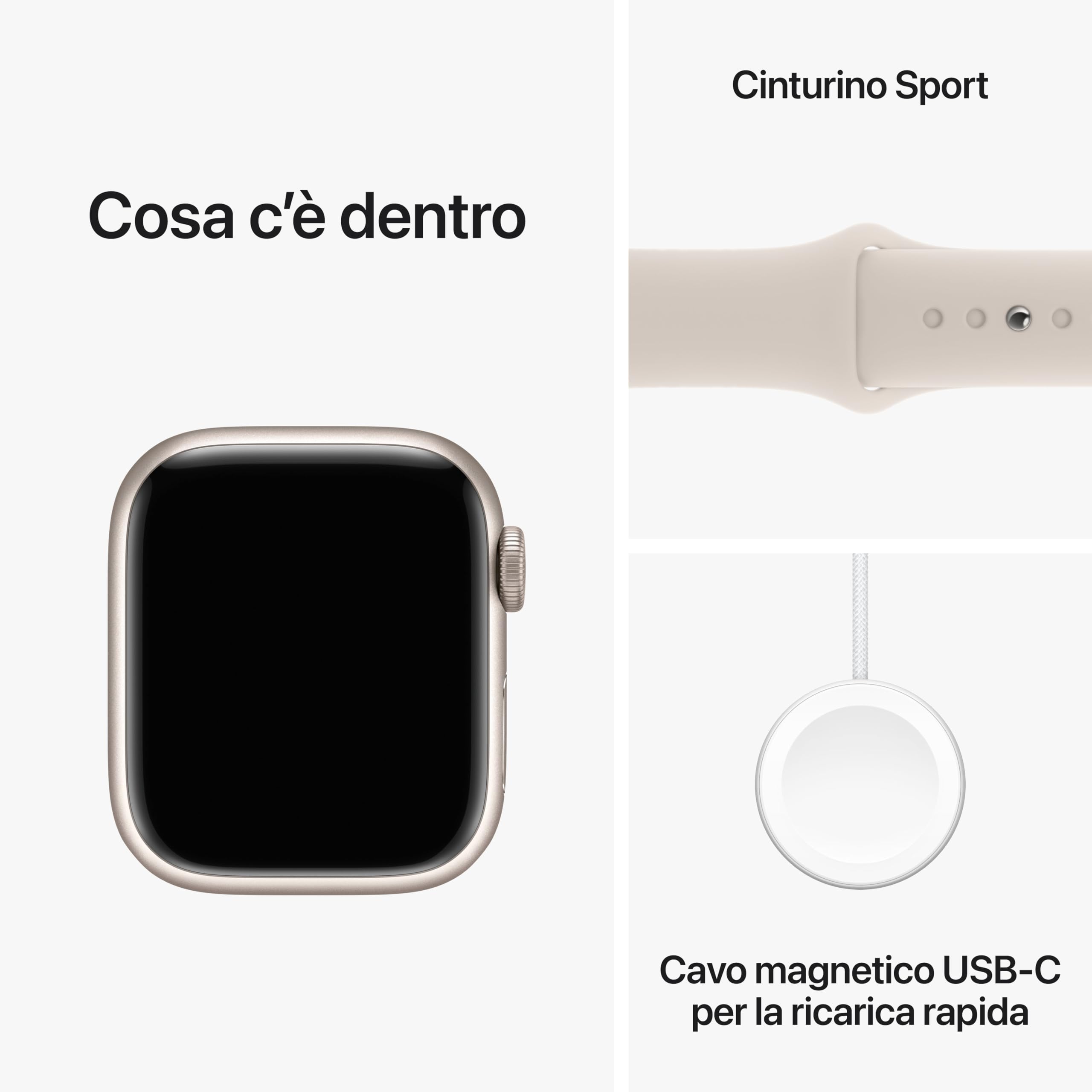 Apple Watch Series 9 41mm smartwatch GPS Cellular galassia
