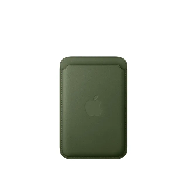 Apple FineWoven portafoglio MagSafe Muschio tessuto riciclato