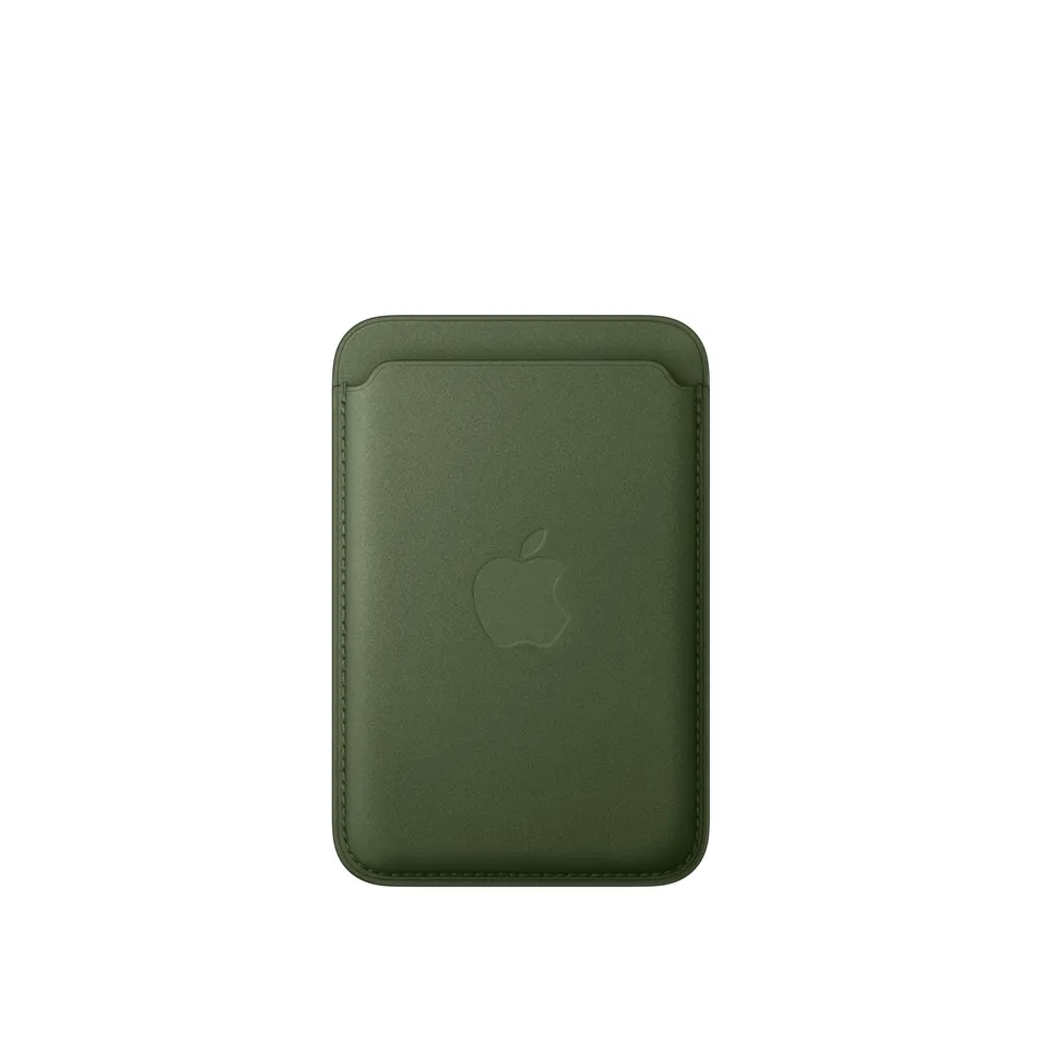 Apple FineWoven portafoglio MagSafe Muschio tessuto riciclato
