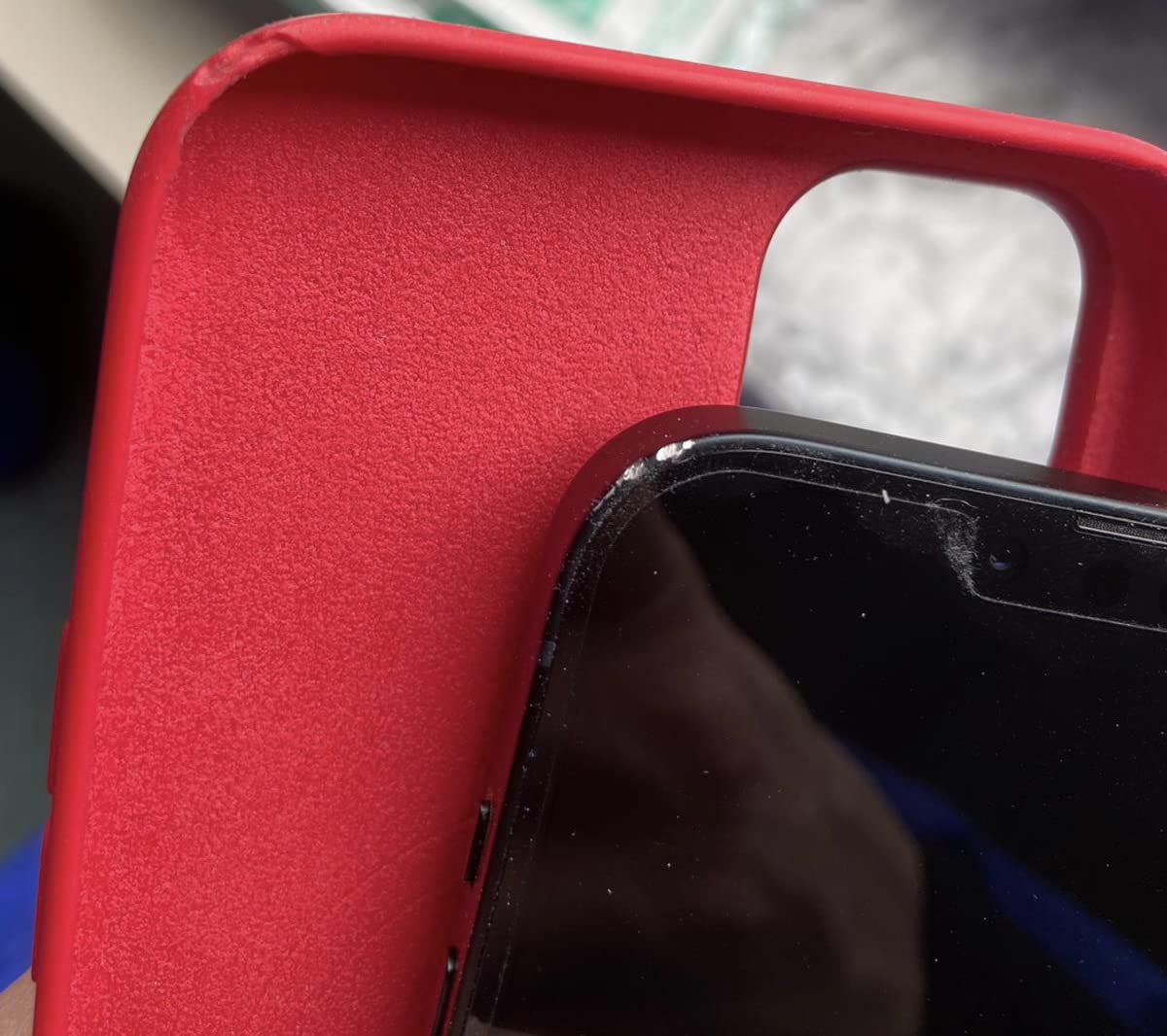 Apple MagSafe silicone custodia iPhone 14 Plus rossa