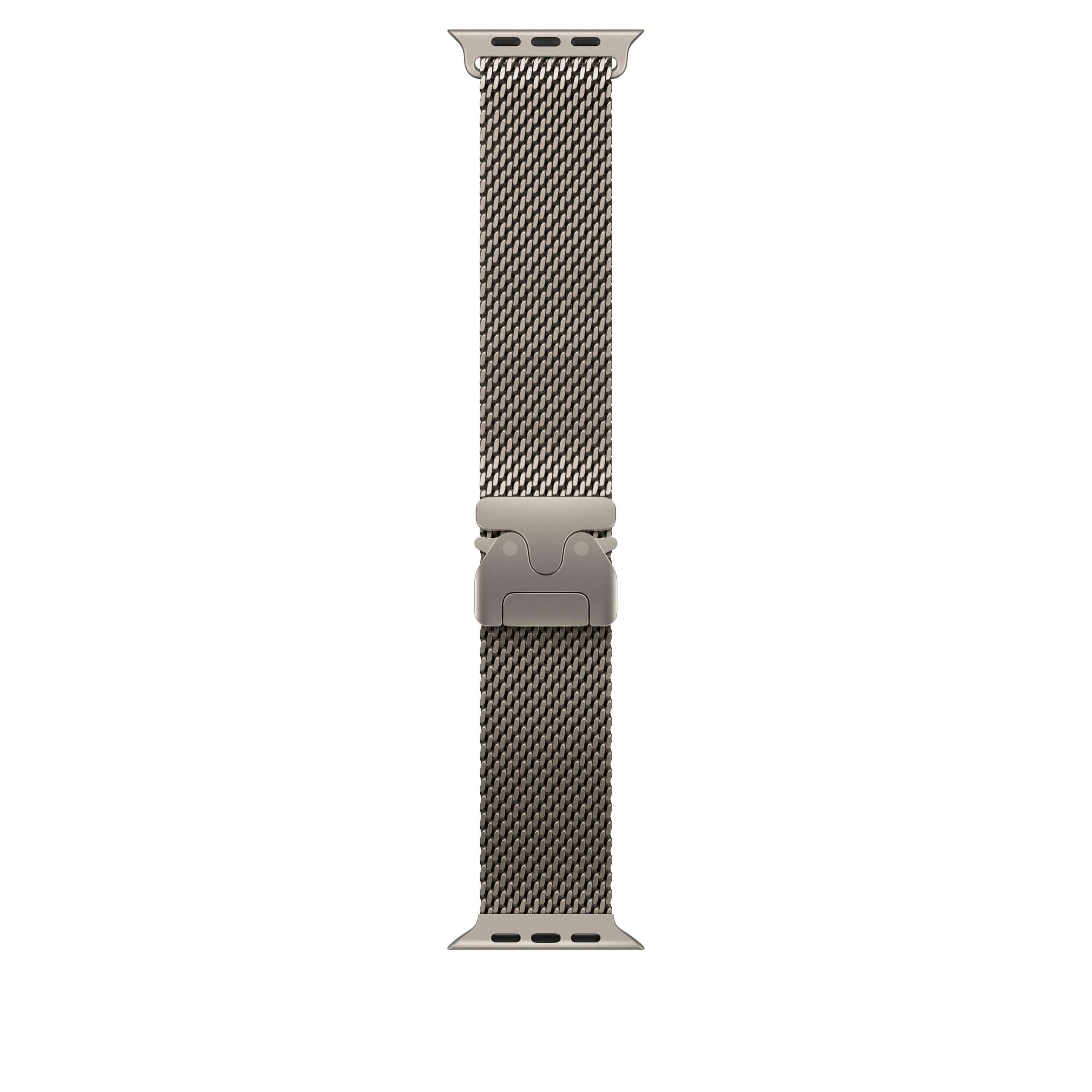 Apple Watch Loop Maglia Milanese 49mm Cinturino titanio Naturale Large