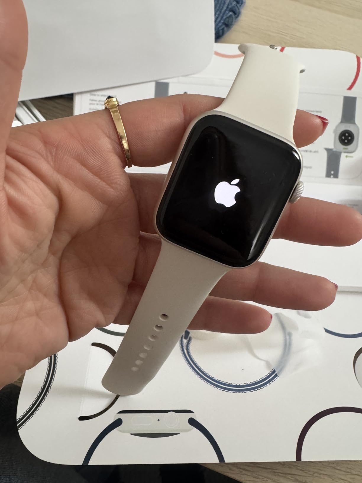 Apple Watch SE 2ª gen. 44mm smartwatch cellular mezzanotte