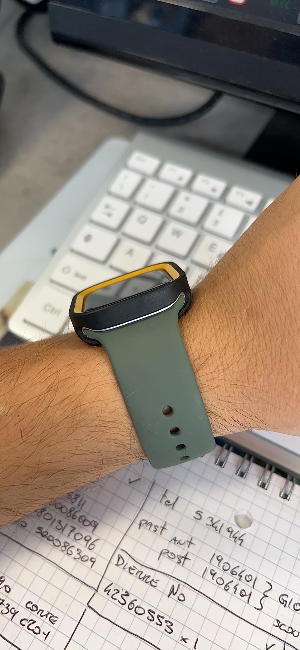 Apple Watch Sport Loop 41mm cinturino menta fredda nylon