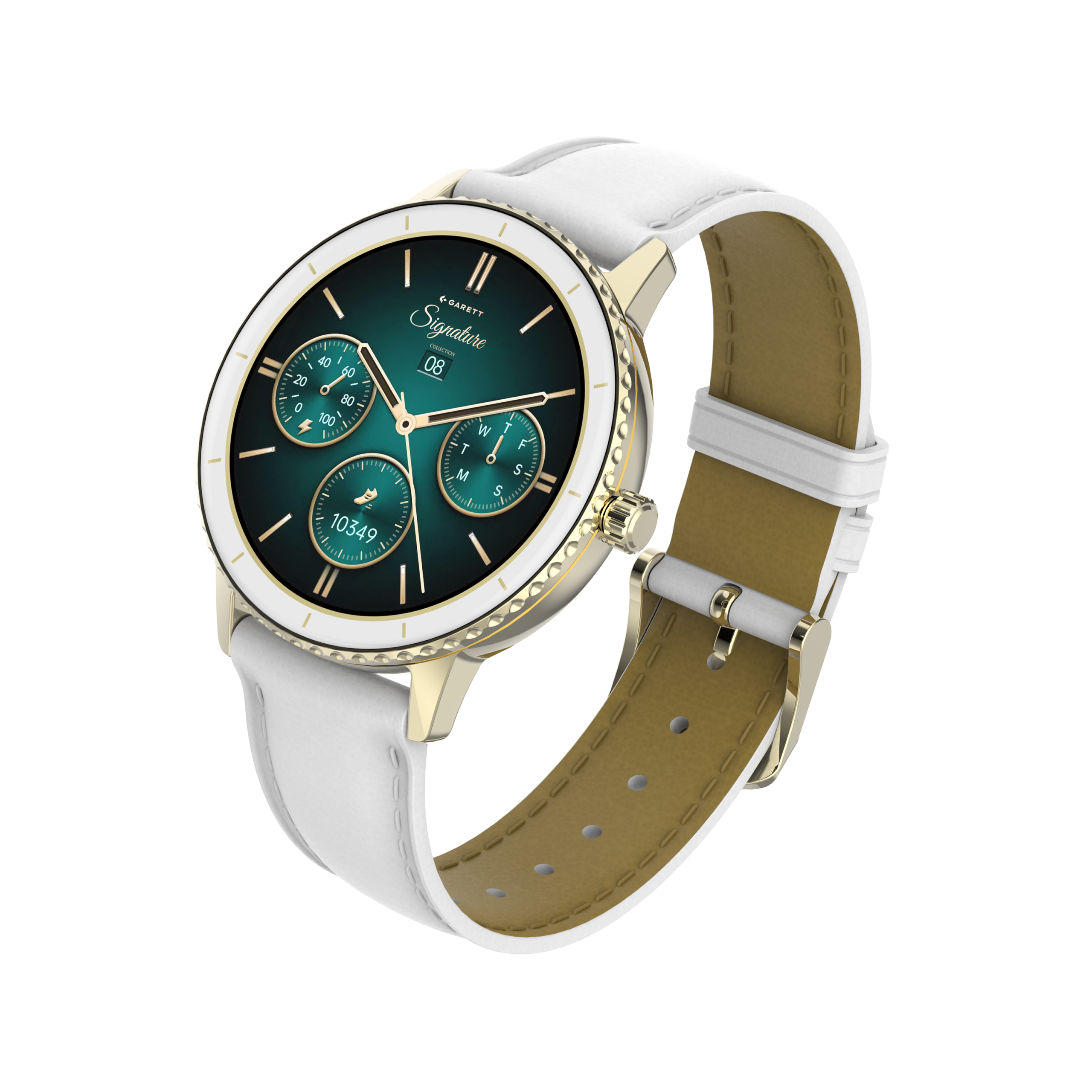 Garett Grace smartwatch oro acciaio AMOLED