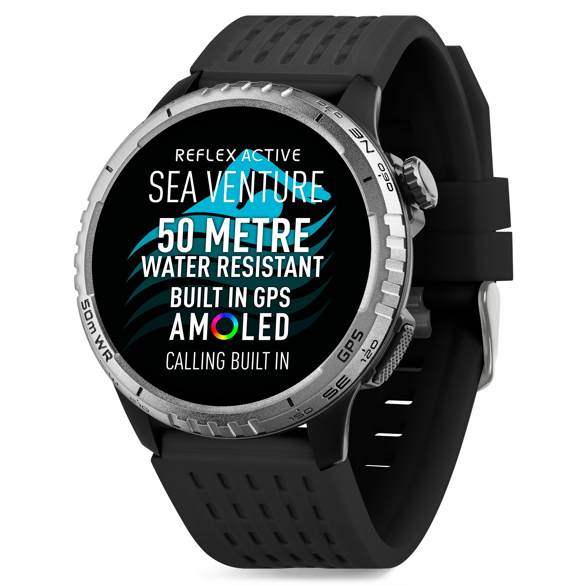 Reflex Active Sea Venture 400 R smartwatch GPS nero AMOLED