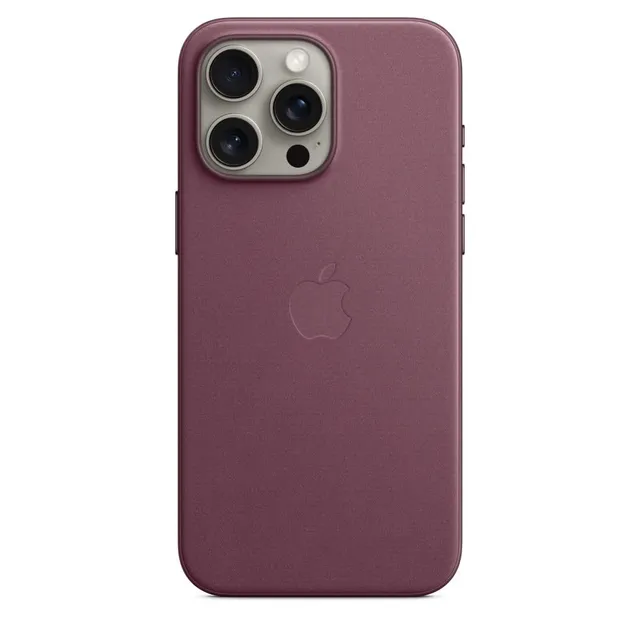 Apple FineWoven Custodia iPhone 15 Pro Max Gelso MagSafe