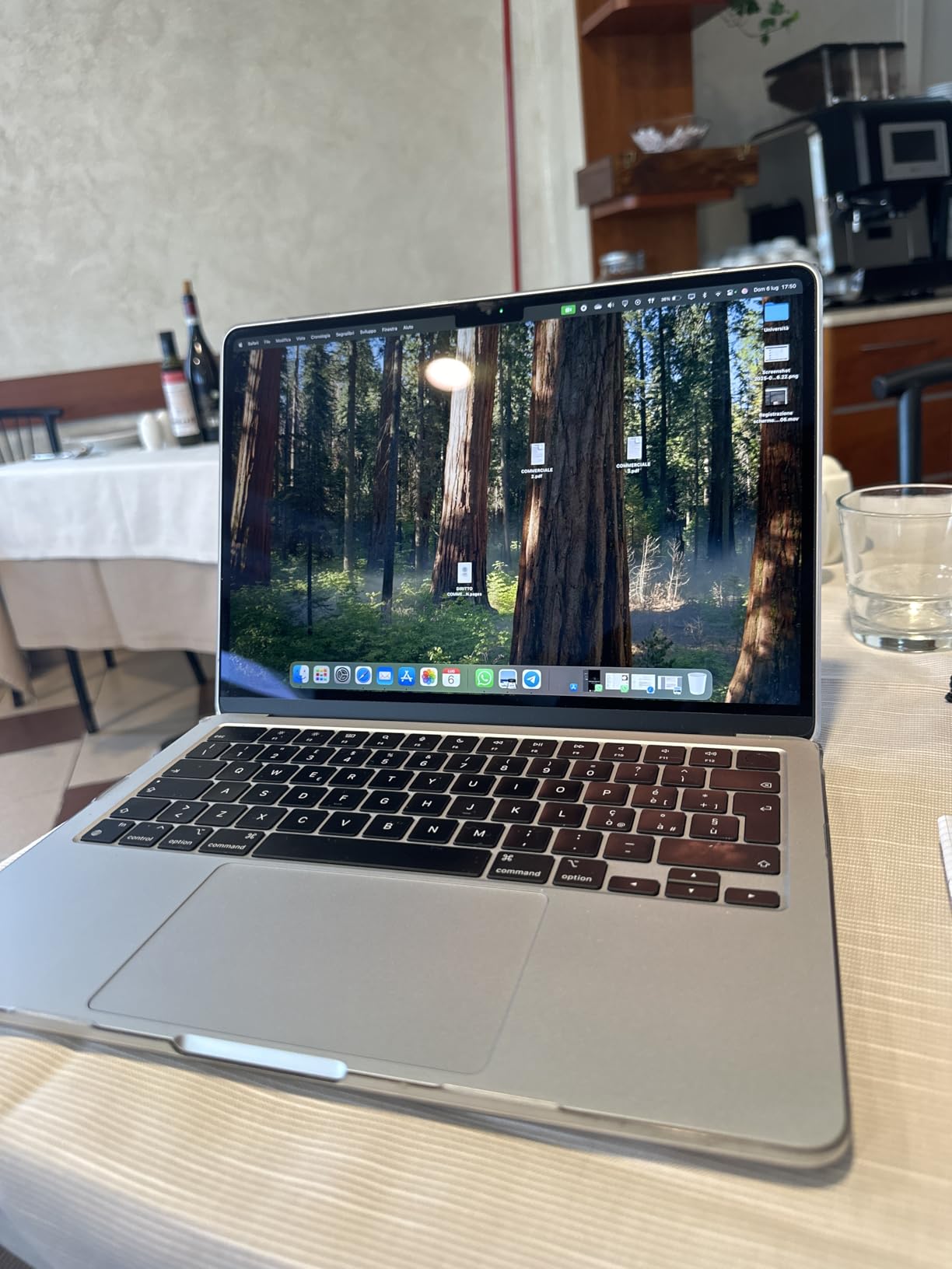 Apple MacBook Air M2 notebook 13,6 8GB 256GB grigio siderale