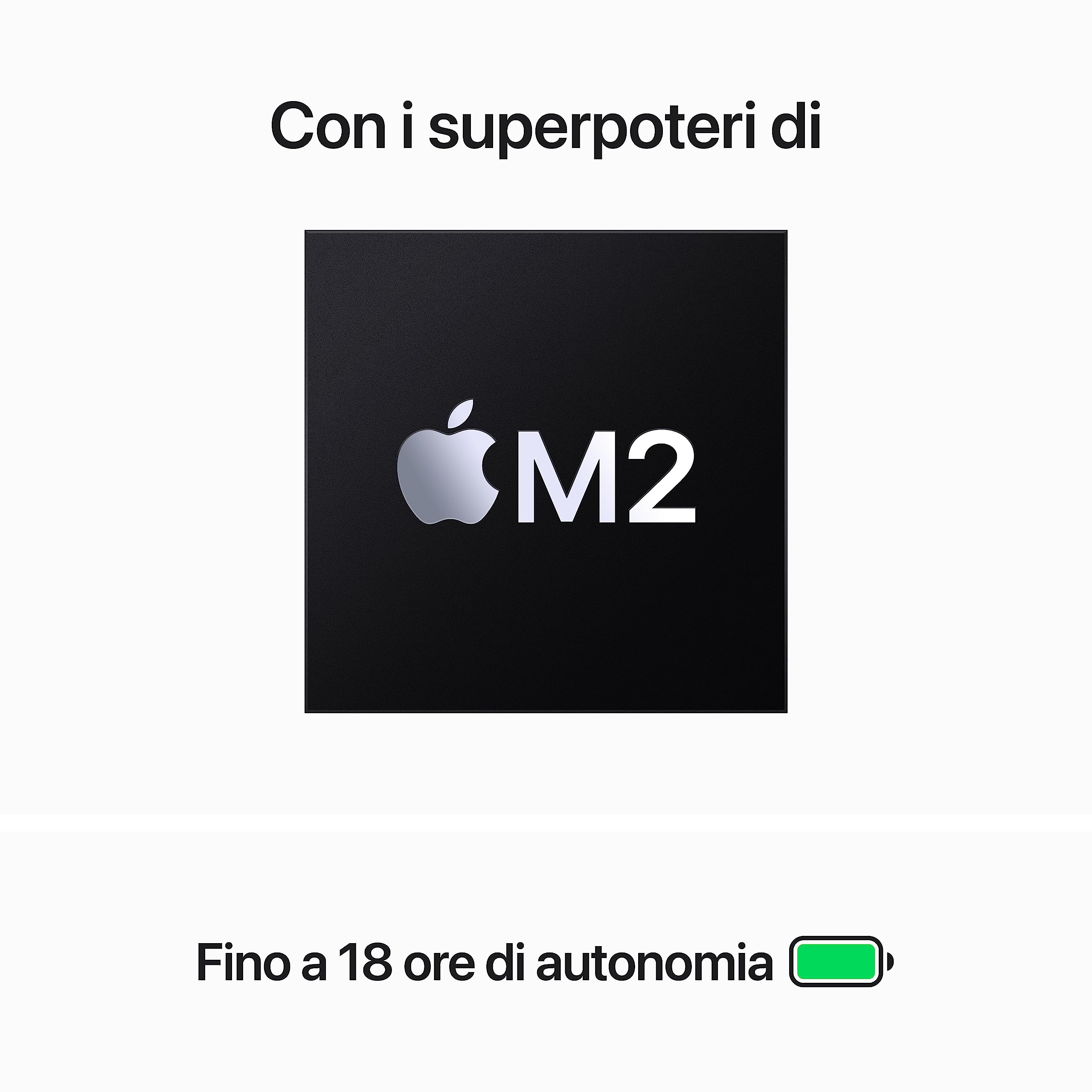 Apple MacBook Air 15,3 M2 8GB 512GB portatile Grigio siderale Retina