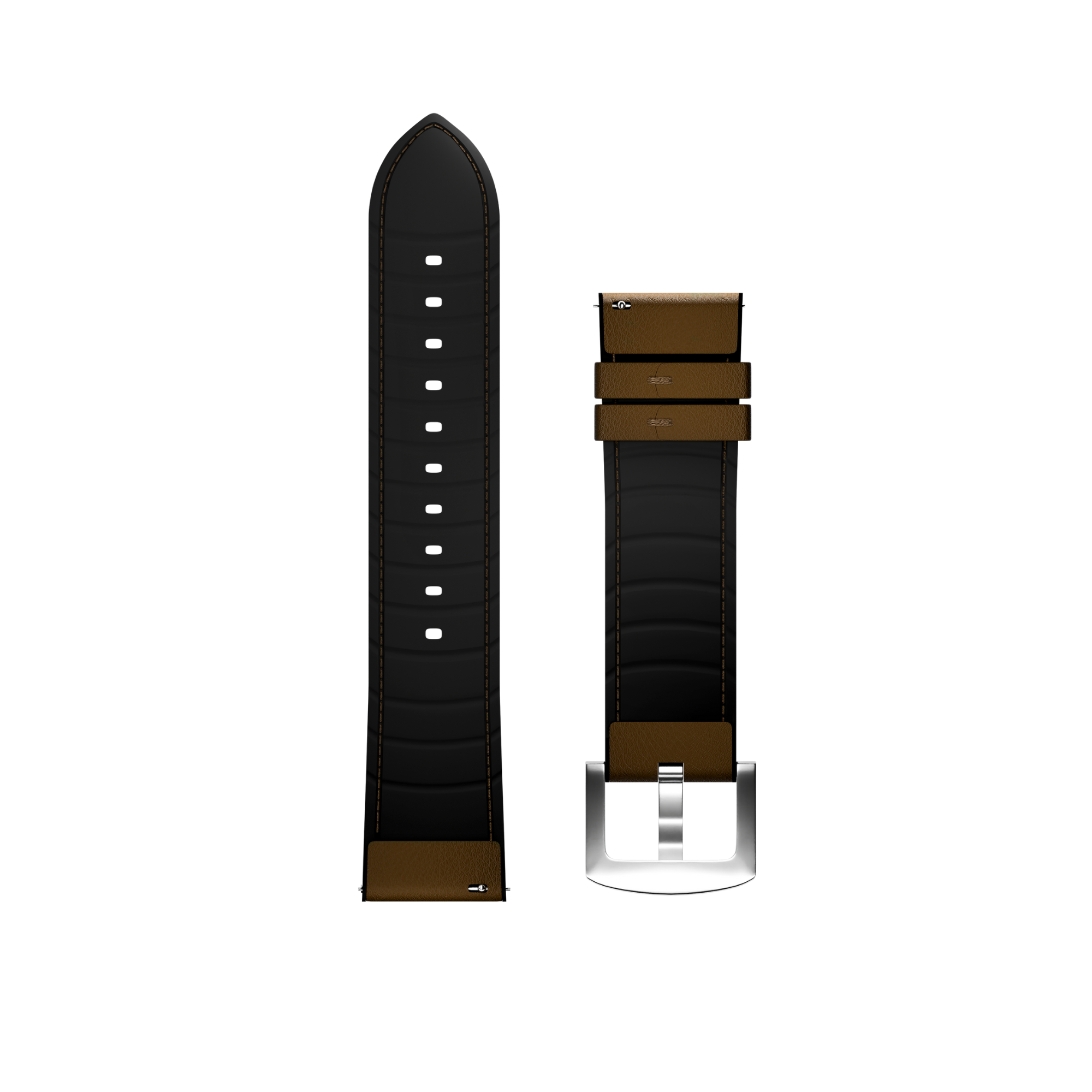 Maoo cinturino pelle marrone 22mm