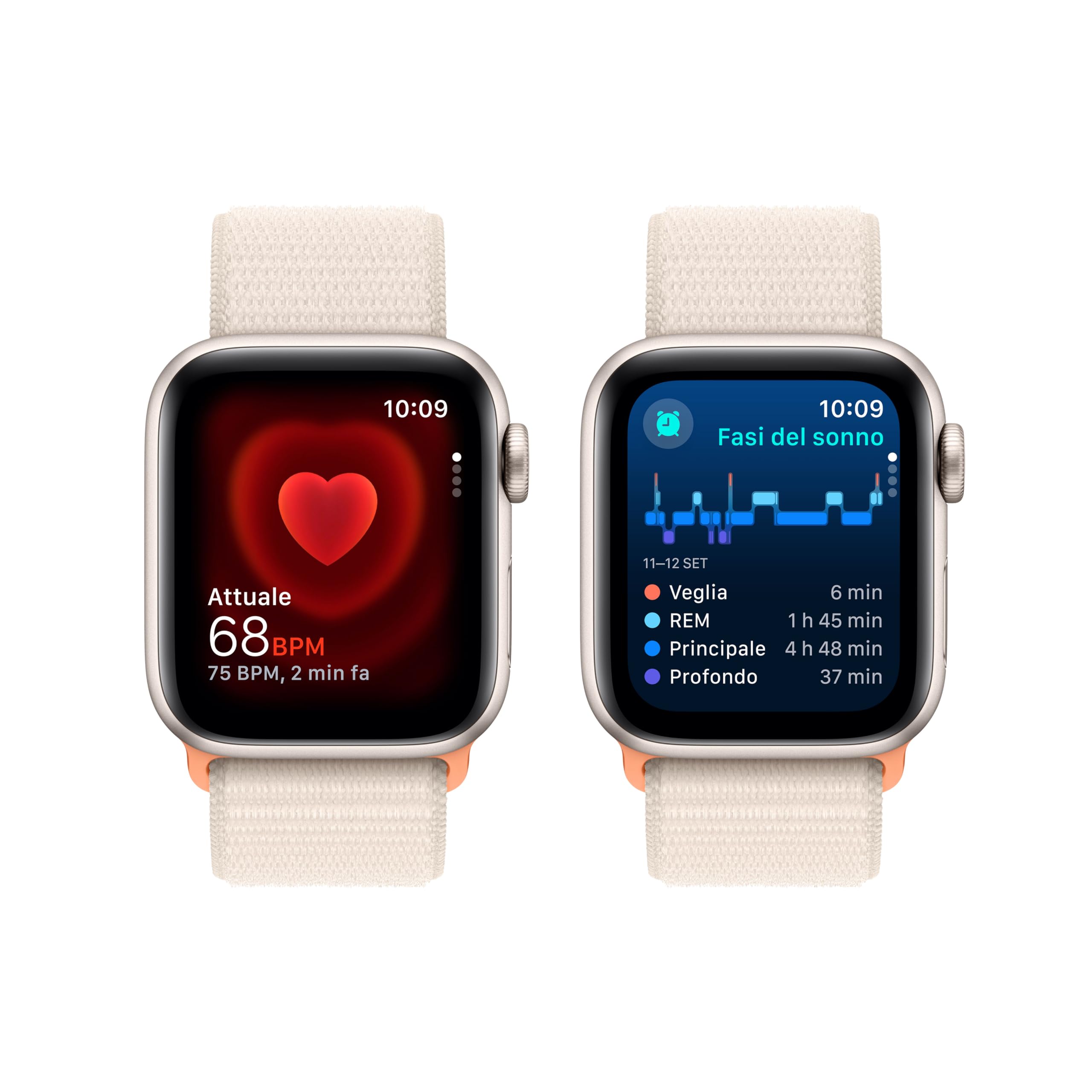 Apple Watch SE 2 gen 2023 smartwatch 40mm Cellular galassia