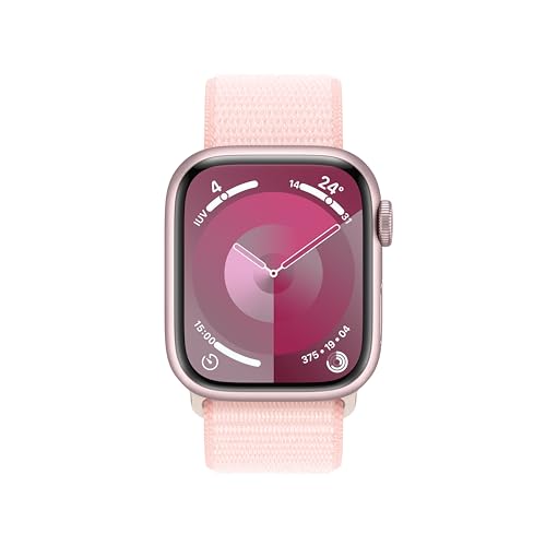 Apple Watch Series 9 GPS 41 mm smartwatch rosa