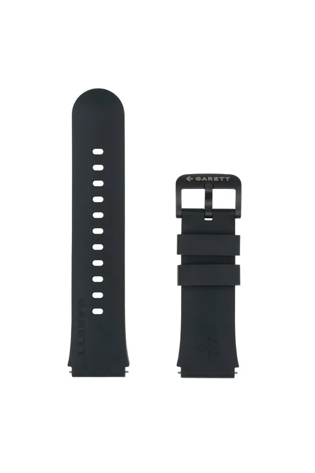 Garett Kids Rel 4G cinturino silicone nero 20 mm