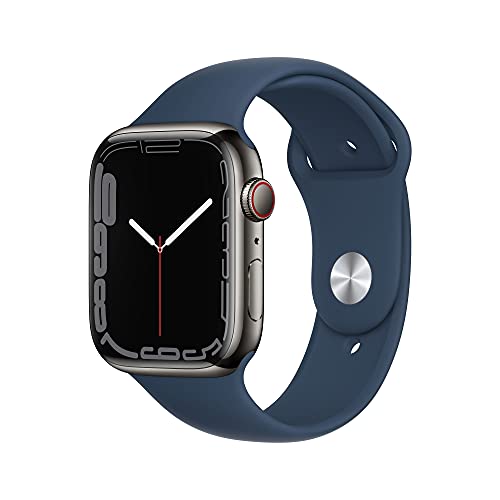 Apple Watch Series 7 smartwatch 45mm Cellular acciaio grafite