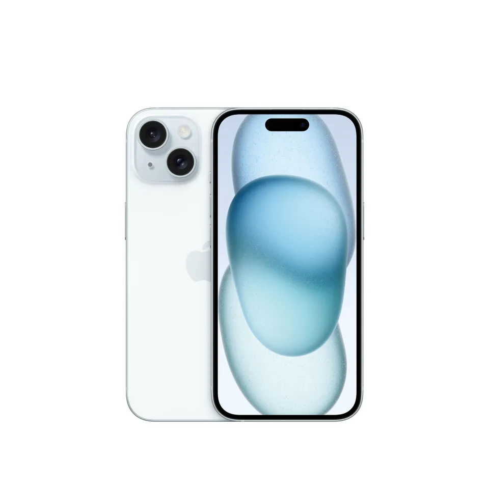 Apple iPhone 15 smartphone 128GB azzurro 48MP