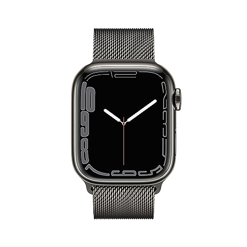 Apple Watch Series 7 smartwatch 45mm Cellular acciaio