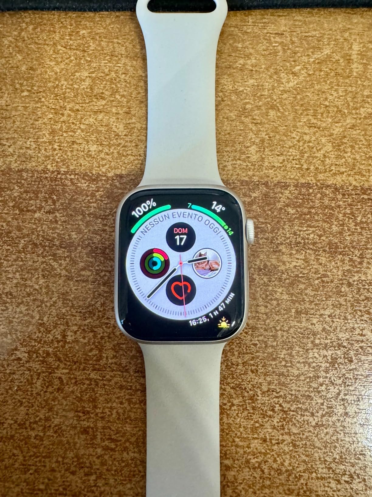 Apple Watch Series 9 GPS 45mm smartwatch rosa display always-on