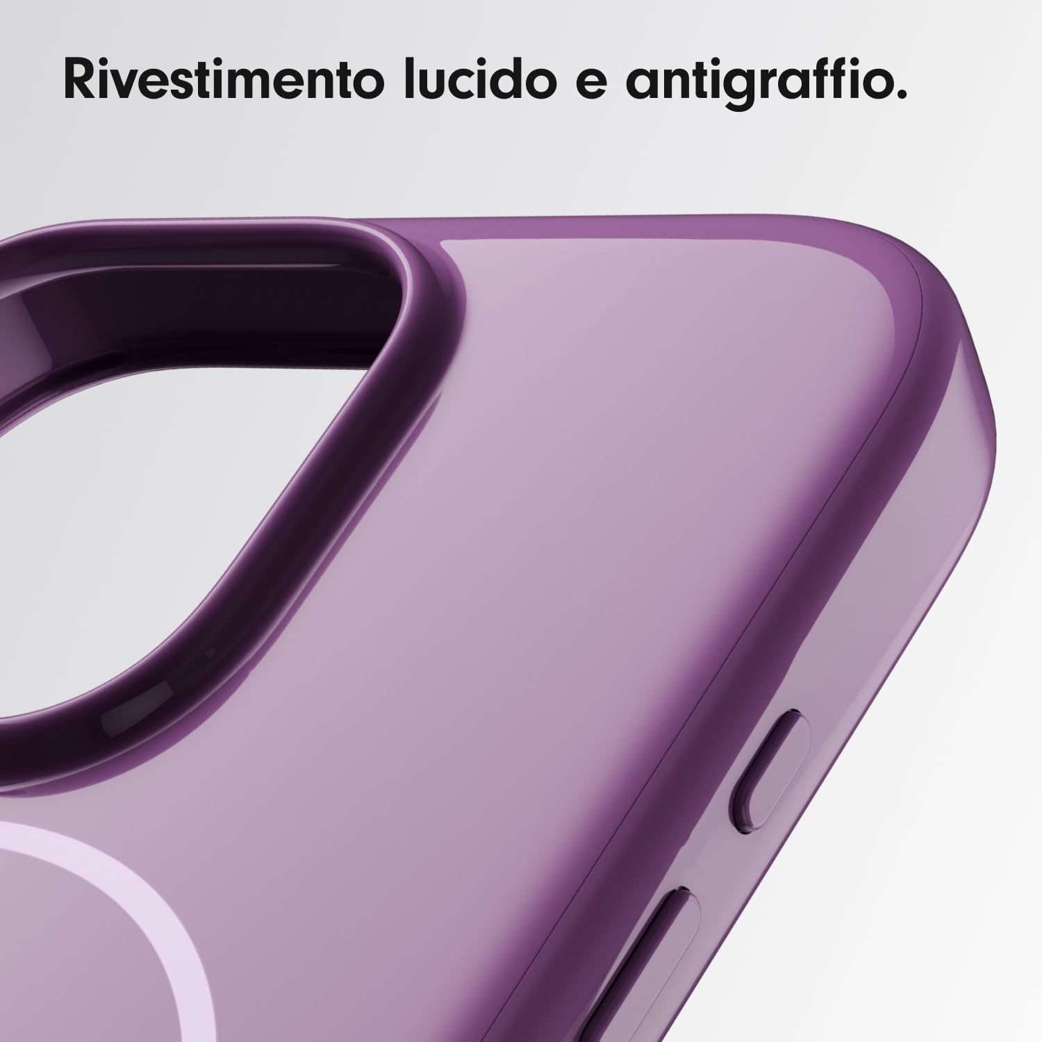 Beats custodia iPhone 16 cover MagSafe tramonto viola antigraffio