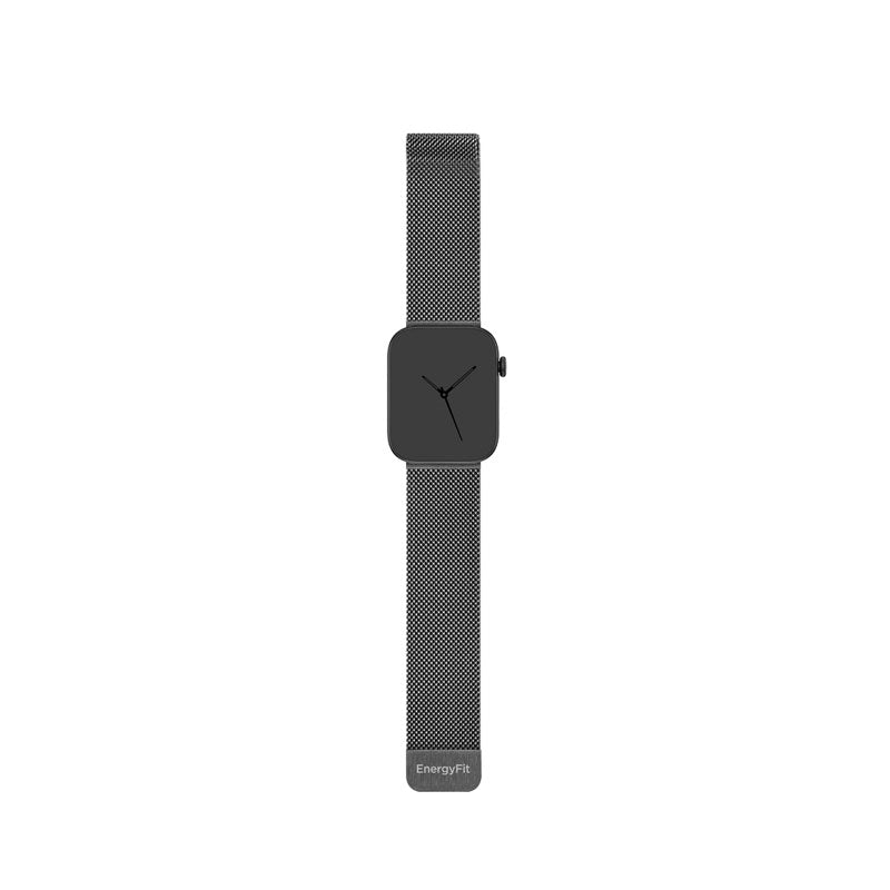 EnergyFit SQ10/SQ20 cinturino milanese nero acciaio