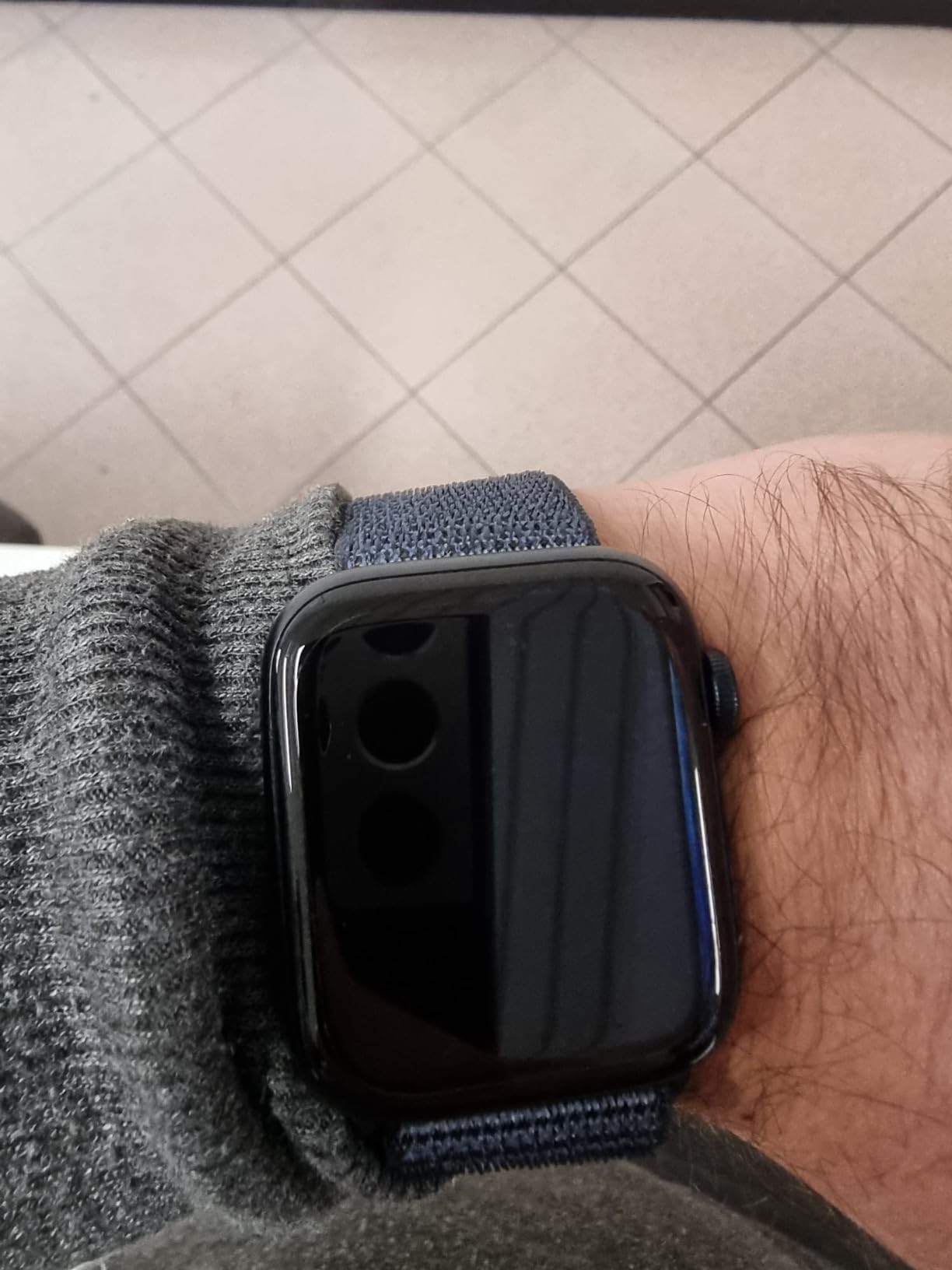 Apple Watch SE 2 gen GPS 44 mm smartwatch Argento Nuvola azzurra