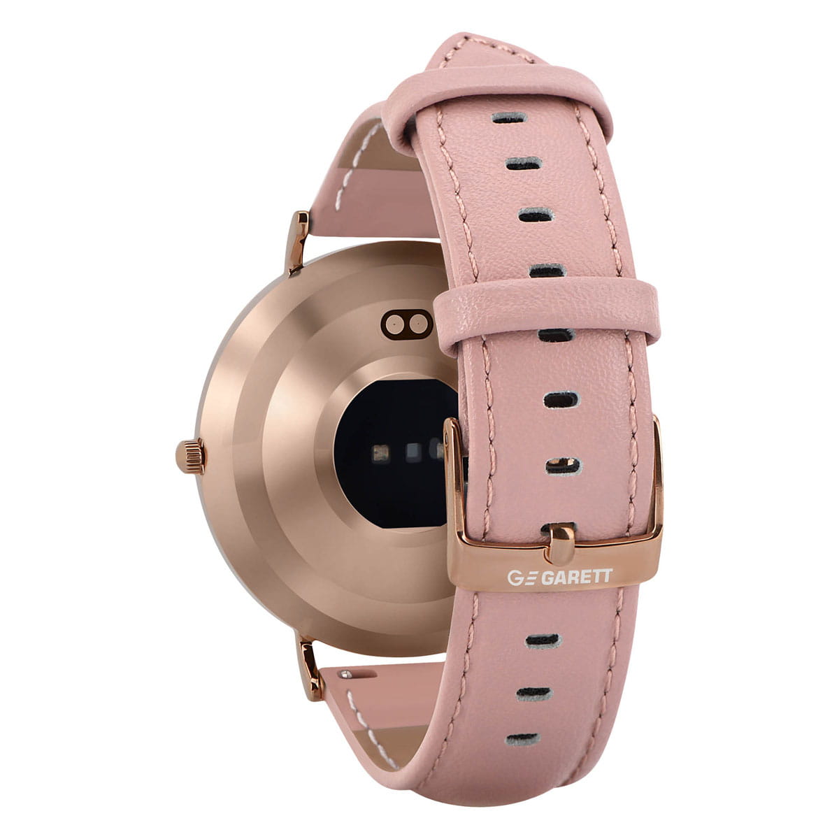 Garett Verona smartwatch pelle oro-rosa
