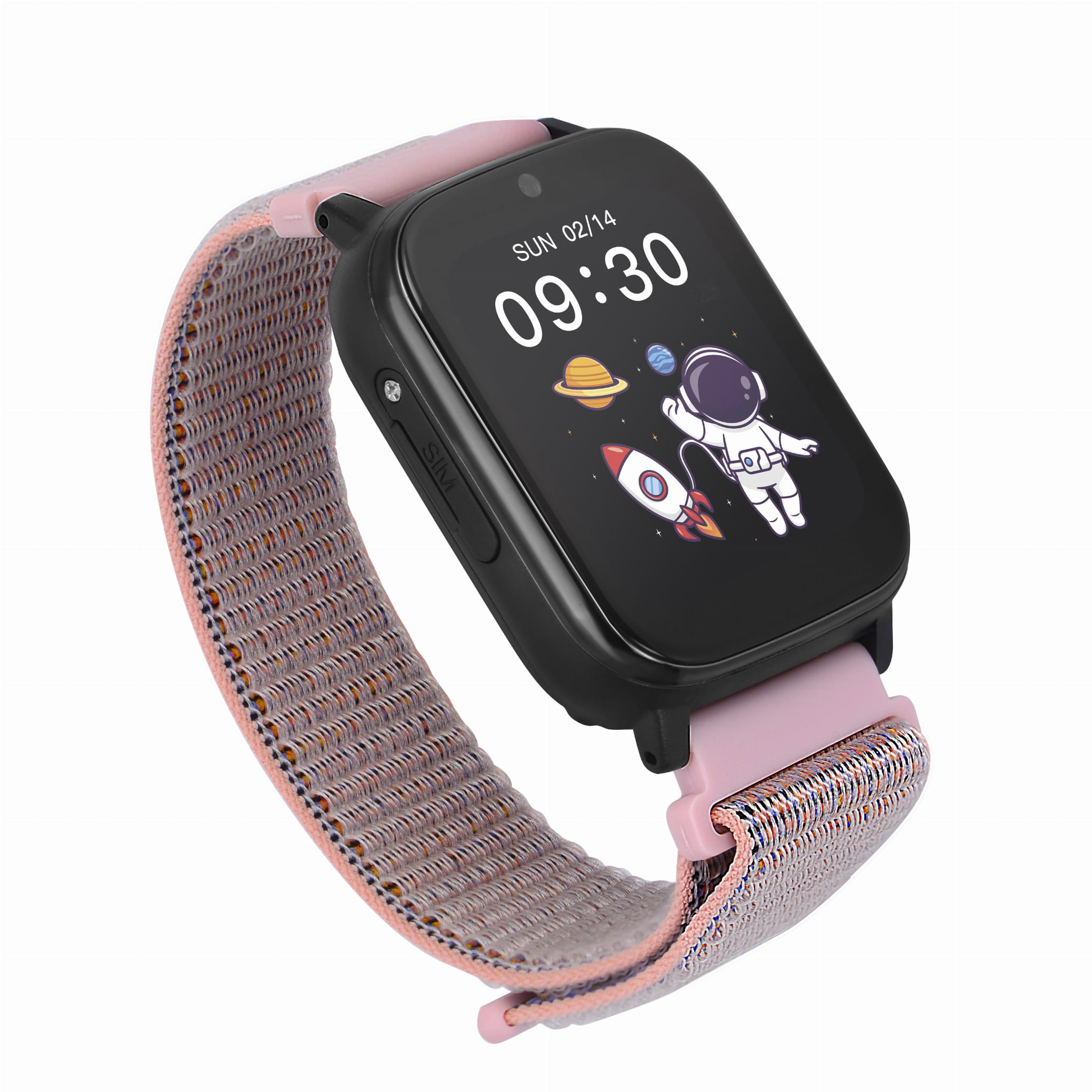 Garett Kids Tech 4G smartwatch rosa velcro chiamate