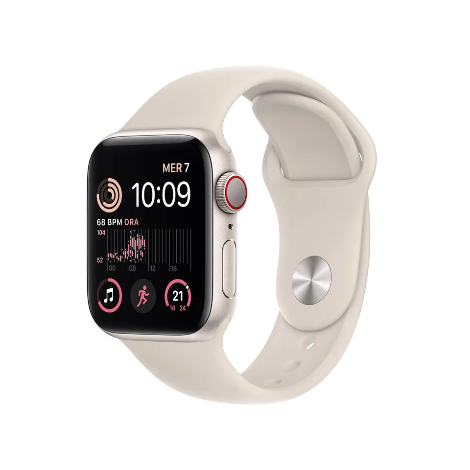 Apple Watch SE 2 Gen GPS+Cellular 40mm Orologio galassia Regular