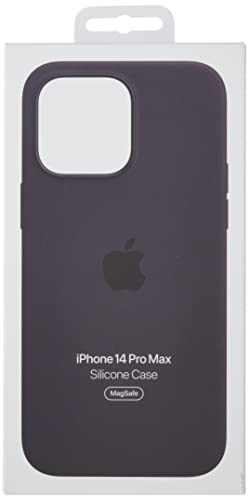 Apple custodia silicone MagSafe iPhone 14 Pro Max viola sambuco