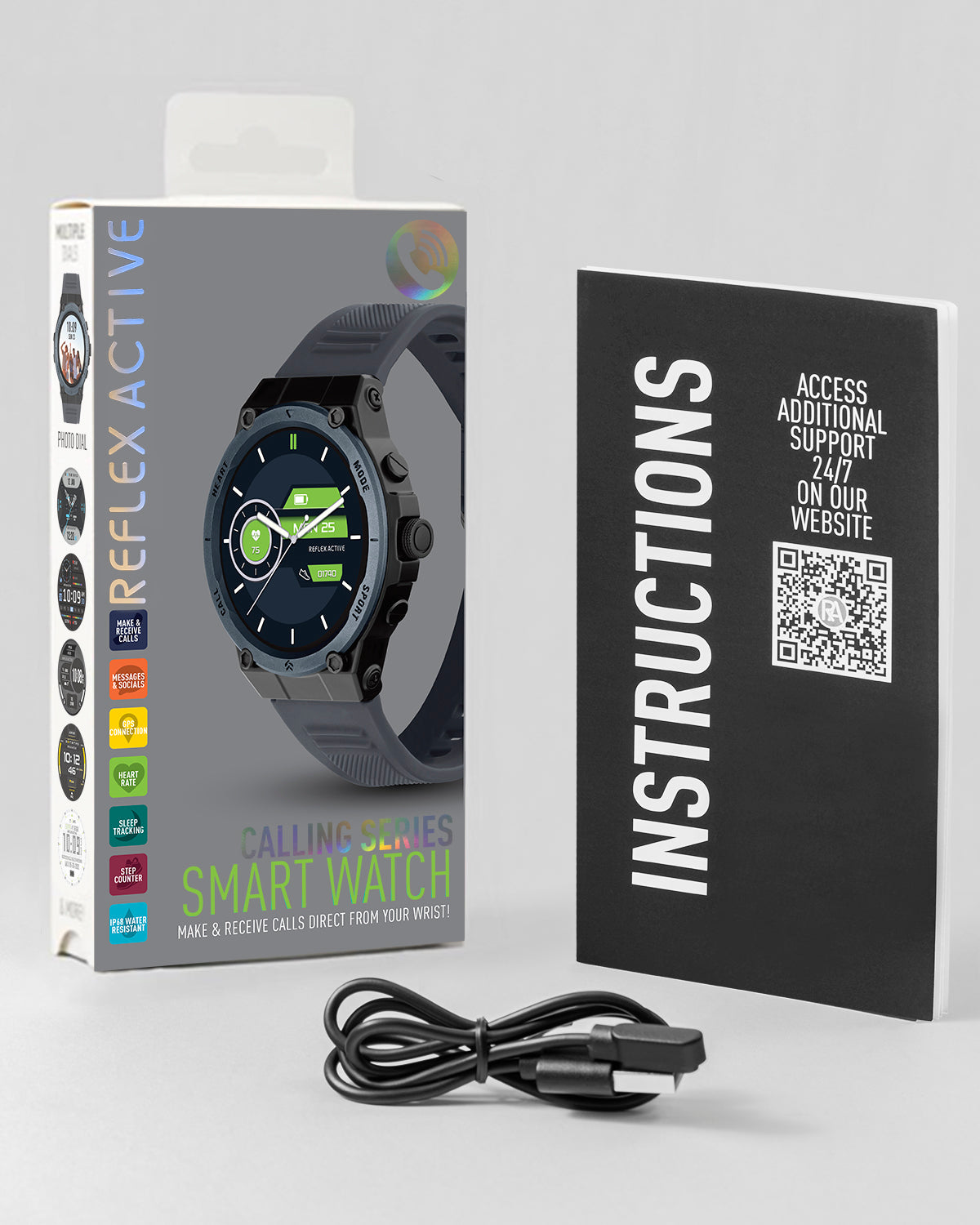 Reflex Active Series 39 smartwatch sport rotondo GPS 10 giorni