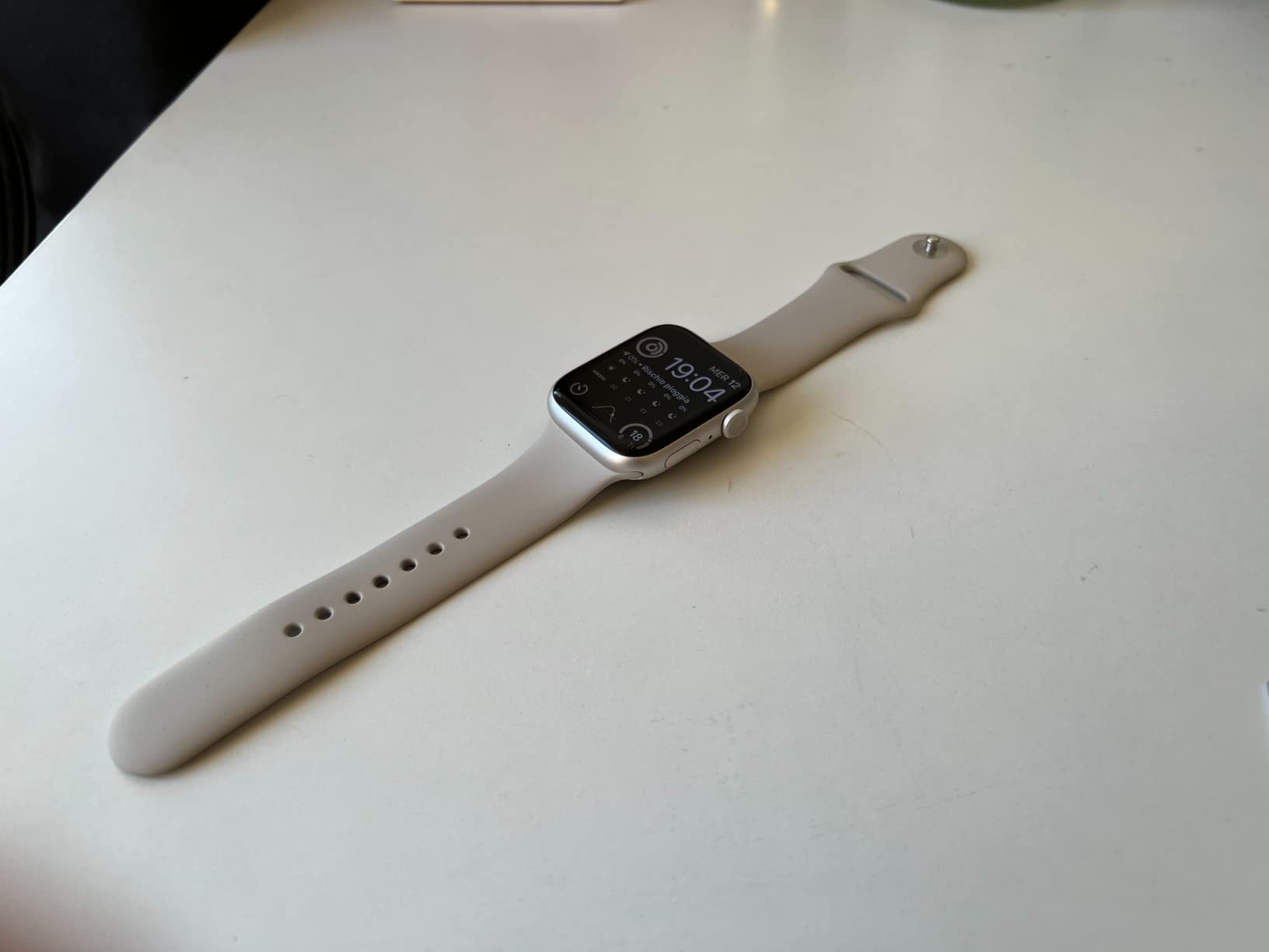 Apple Watch Series 8 GPS 41mm smartwatch galassia ossigeno sangue