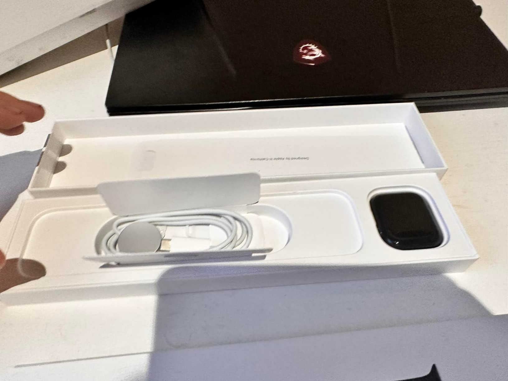 Apple Watch Series 7 45mm smartwatch GPS + Cellular mezzanotte