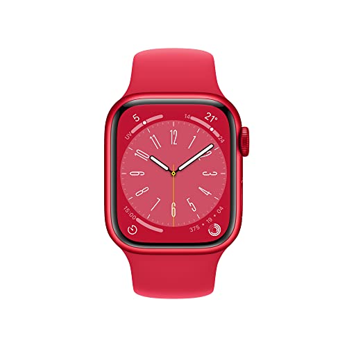 Apple Watch Series 8 smartwatch 41mm GPS Cellular RED ossigeno sangue