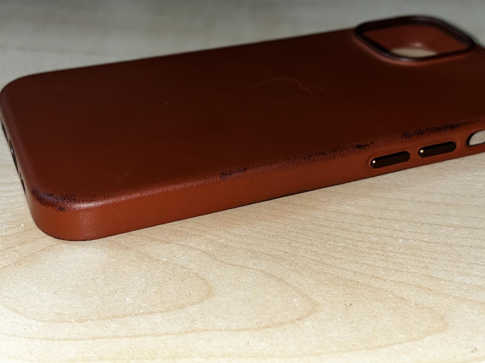 Apple Custodia MagSafe in Pelle iPhone 14 Arancione