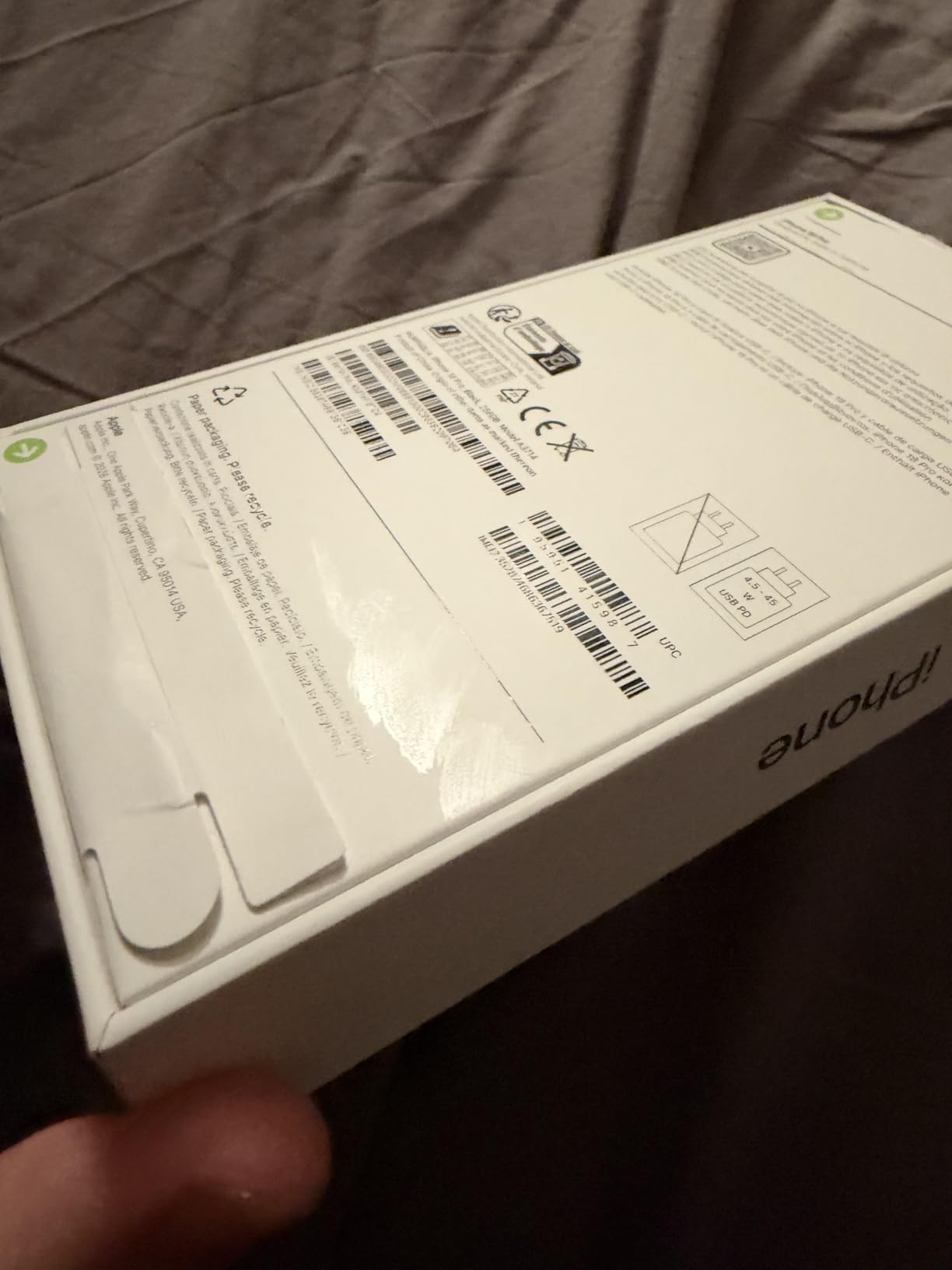 Apple iPhone 18 Pro 1TB smartphone Glacier fotocamera 48MP