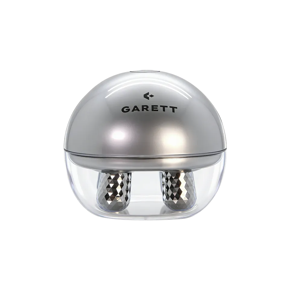 Garett Beauty Pretty Face Glow Massaggiatore Viso Silver