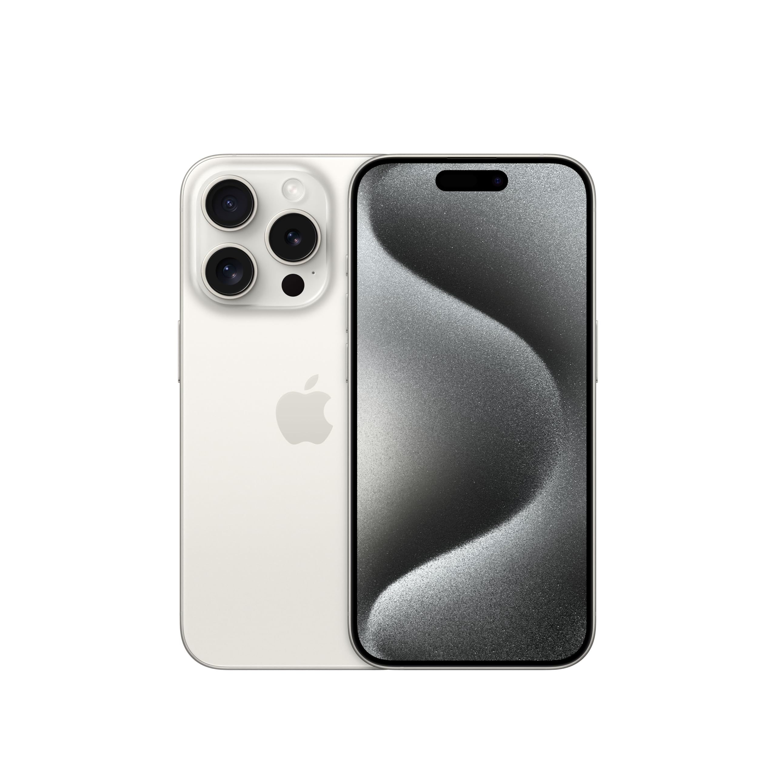 Apple iPhone 15 Pro 128 GB smartphone Titanio Bianco