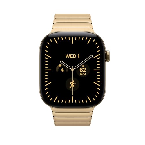 Apple Watch Bracciale a maglie 46 mm cinturino oro brillante acciaio