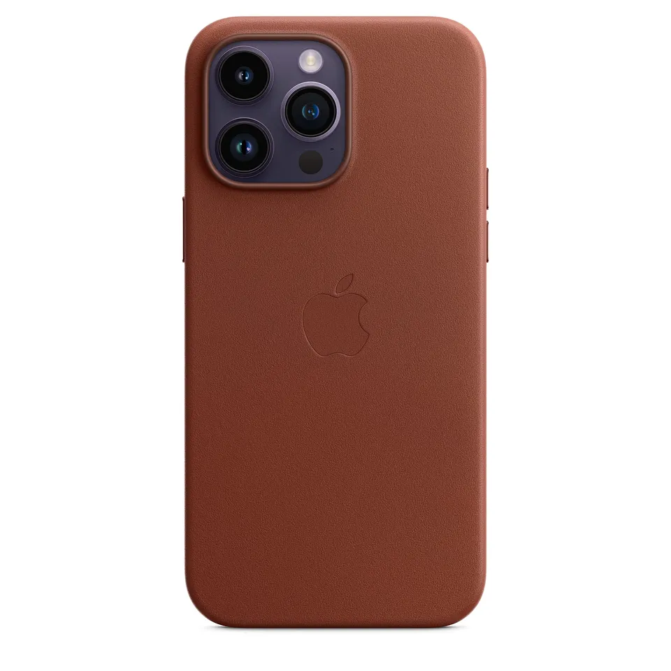Apple iPhone 14 Pro Max custodia pelle Terra d'ombra MagSafe