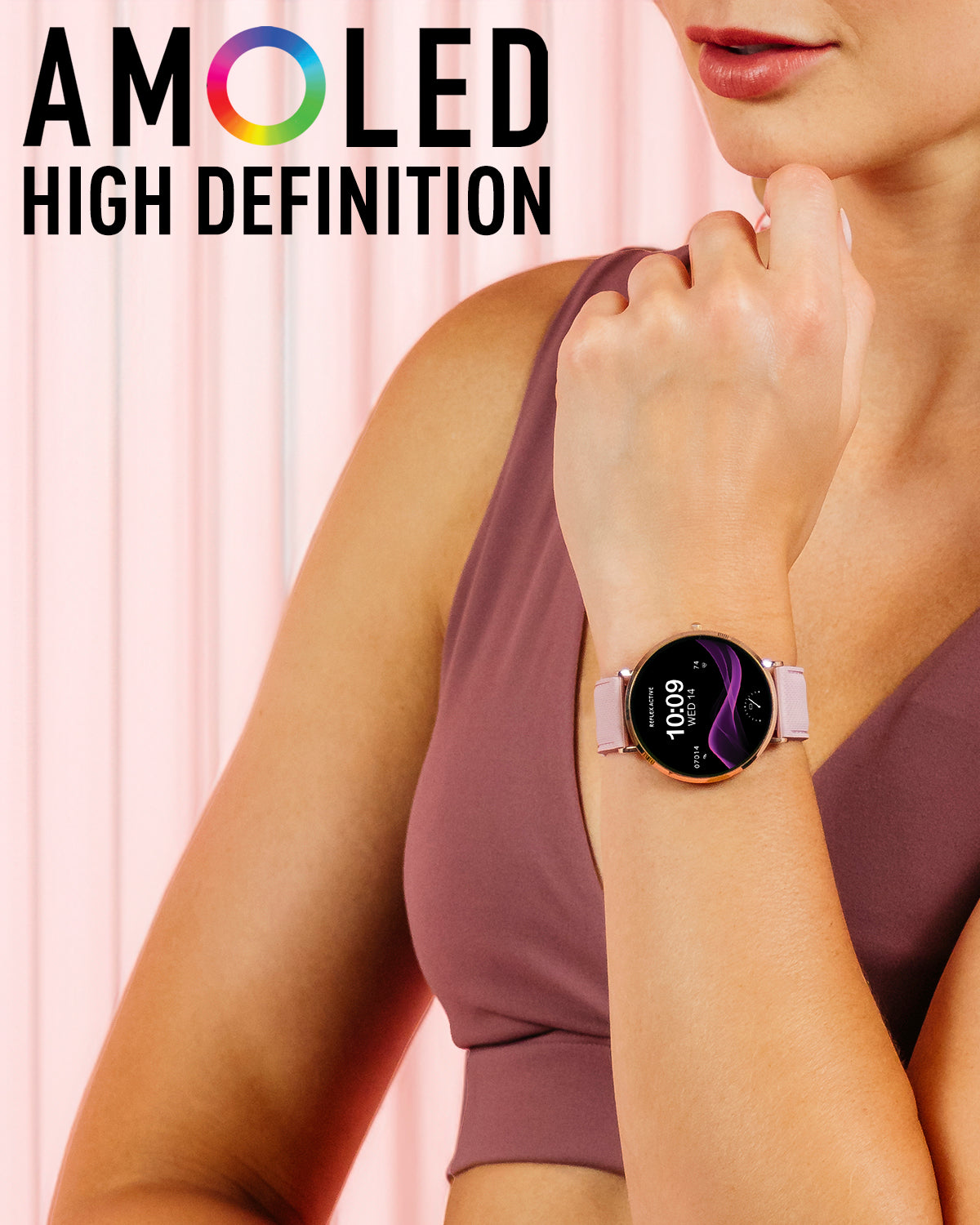 Reflex Active Spectra 300 R Slim smartwatch rosa set