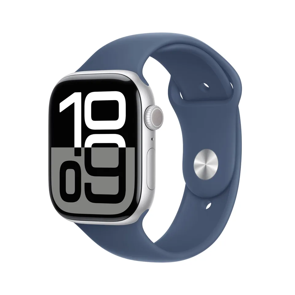 Apple Watch Series 10 46mm smartwatch GPS Cellular denim ECG