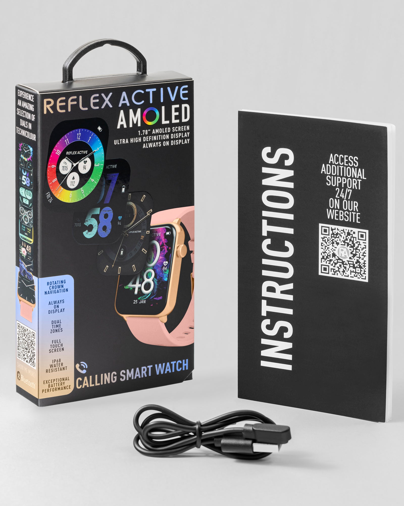 Reflex Active Spectra 300 S smartwatch nude AMOLED