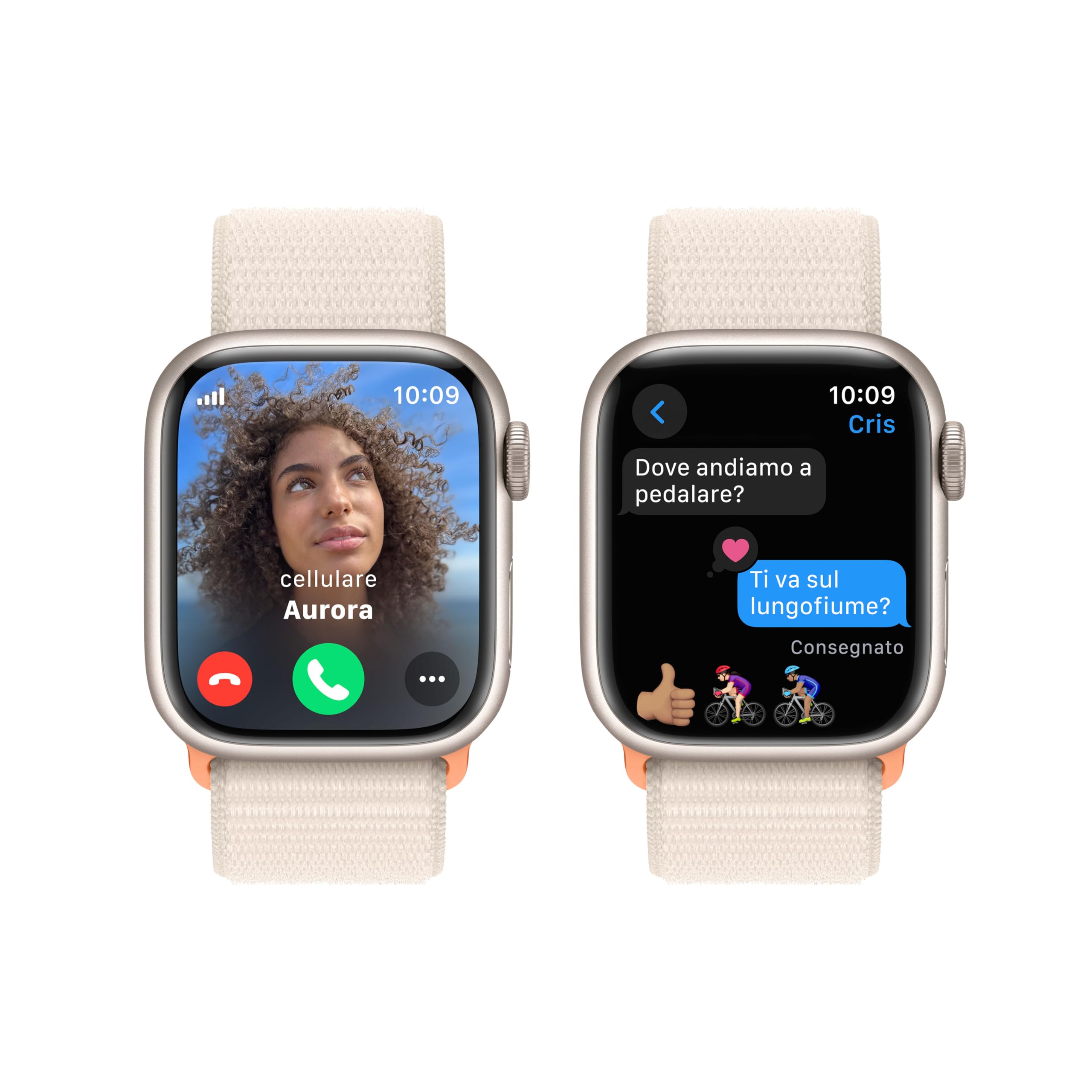 Apple Watch Series 9 41mm smartwatch cellular galassia