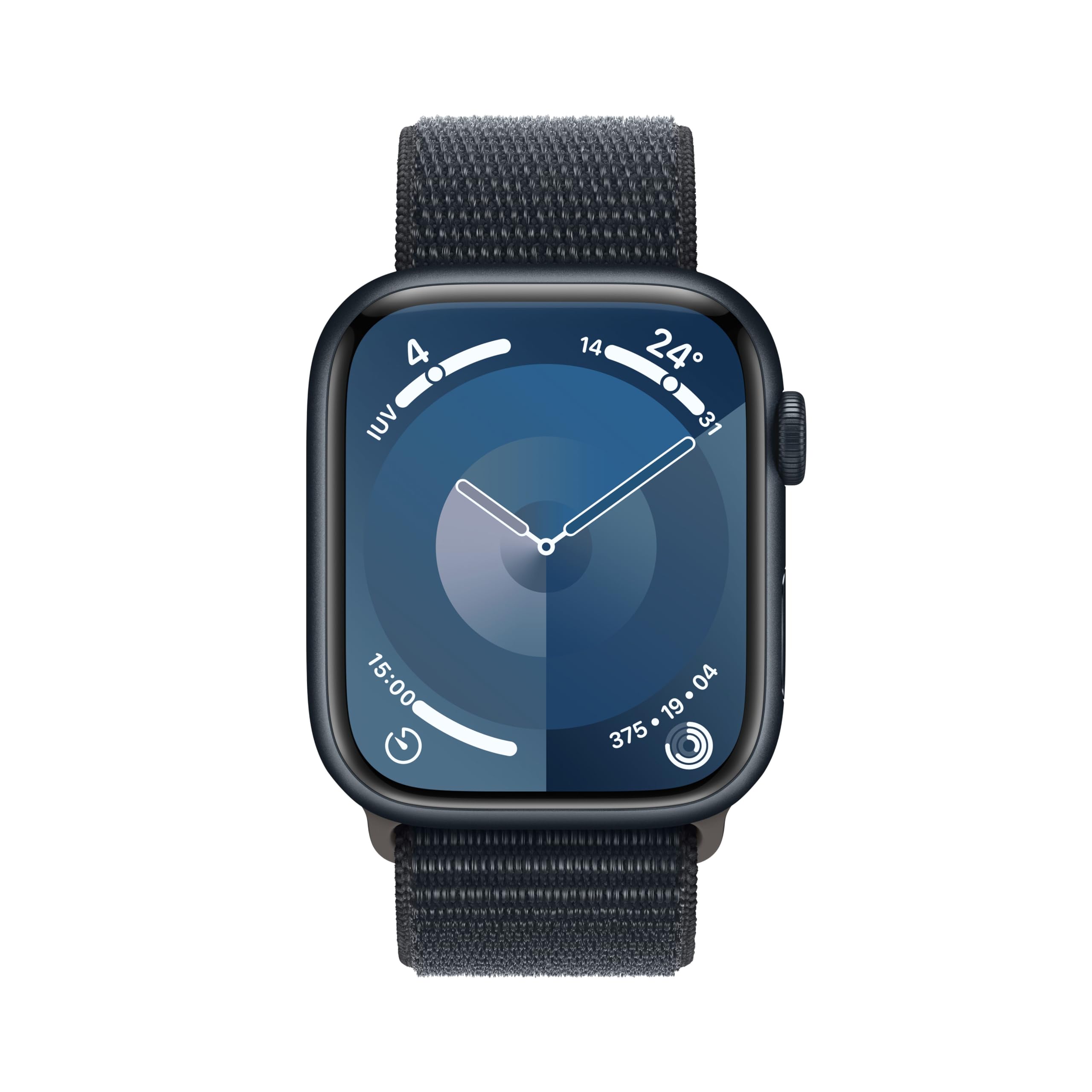 Apple Watch Series 9 GPS Cellular 45mm smartwatch mezzanotte