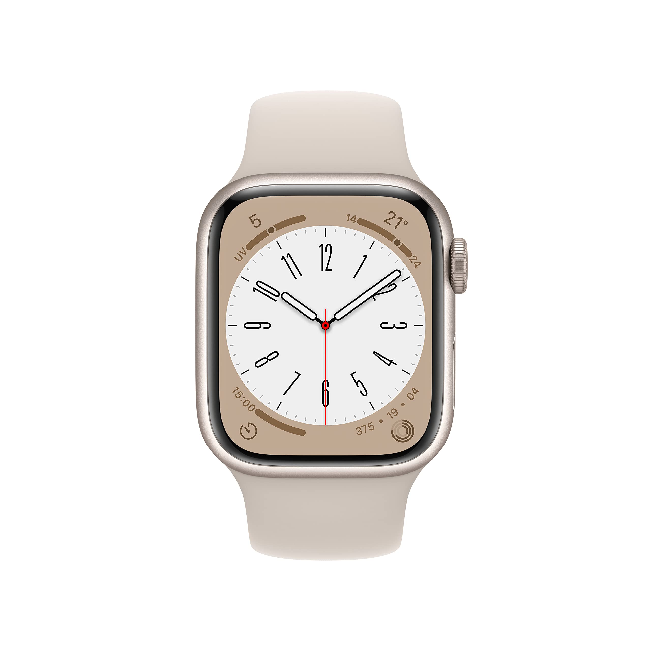 Apple Watch Series 8 GPS 41mm smartwatch galassia ossigeno sangue