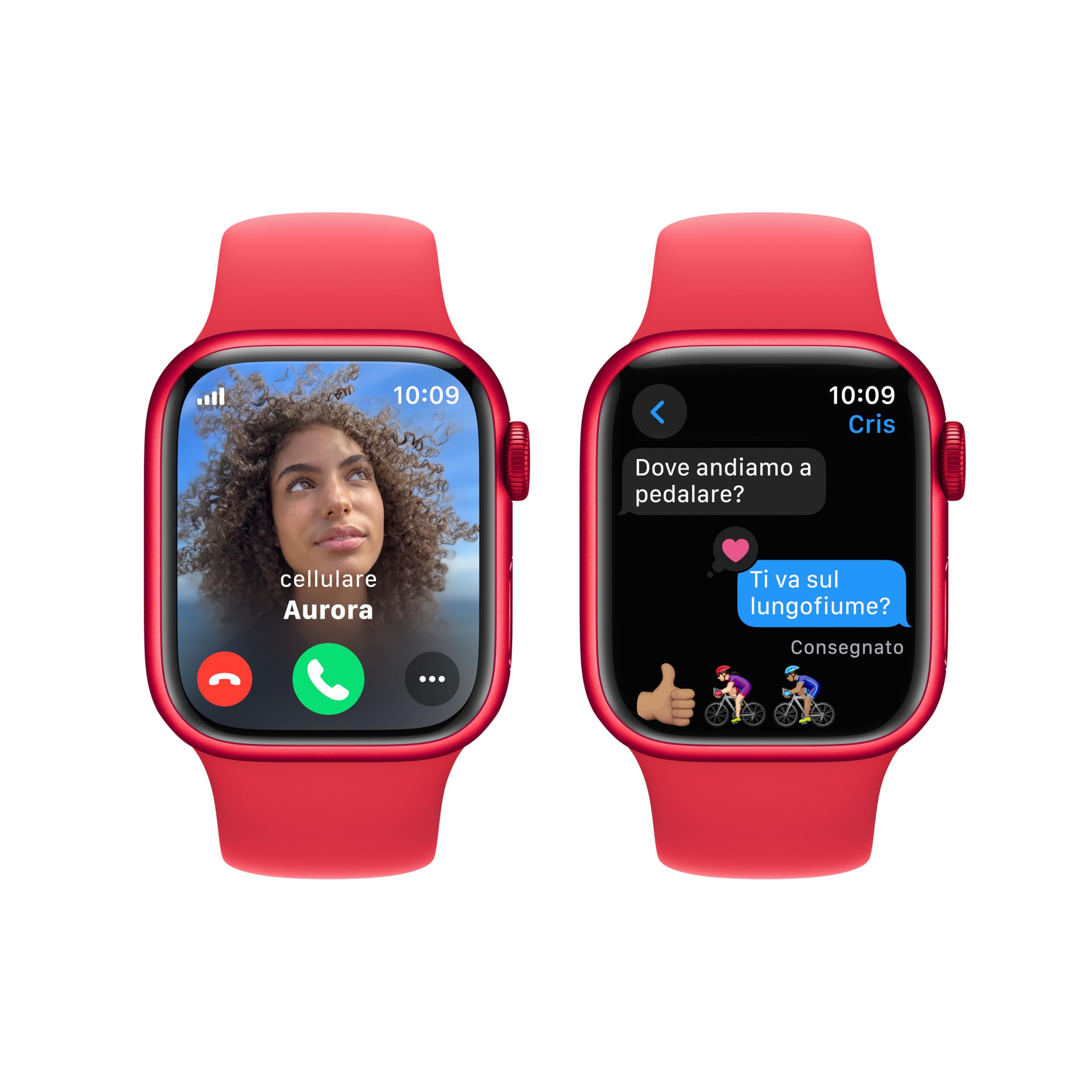 Apple Watch Series 9 45mm smartwatch GPS Cellular red